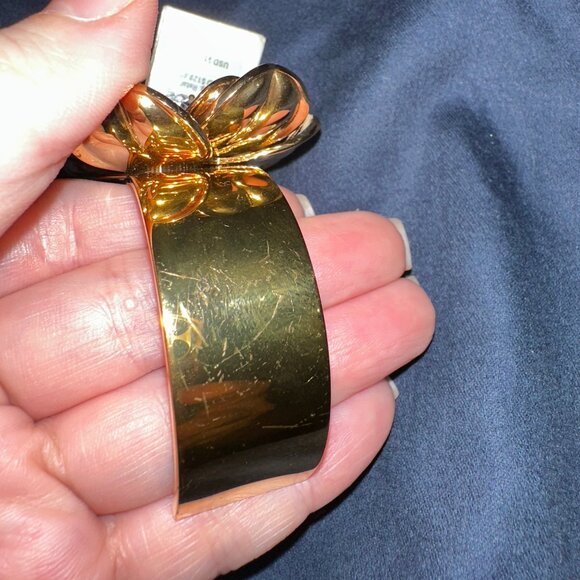 Kate Spade Precious Poppies Bracelet Gold NWT - Picture 6 of 7